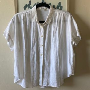 Madewell Linen blend blouse, NWOT